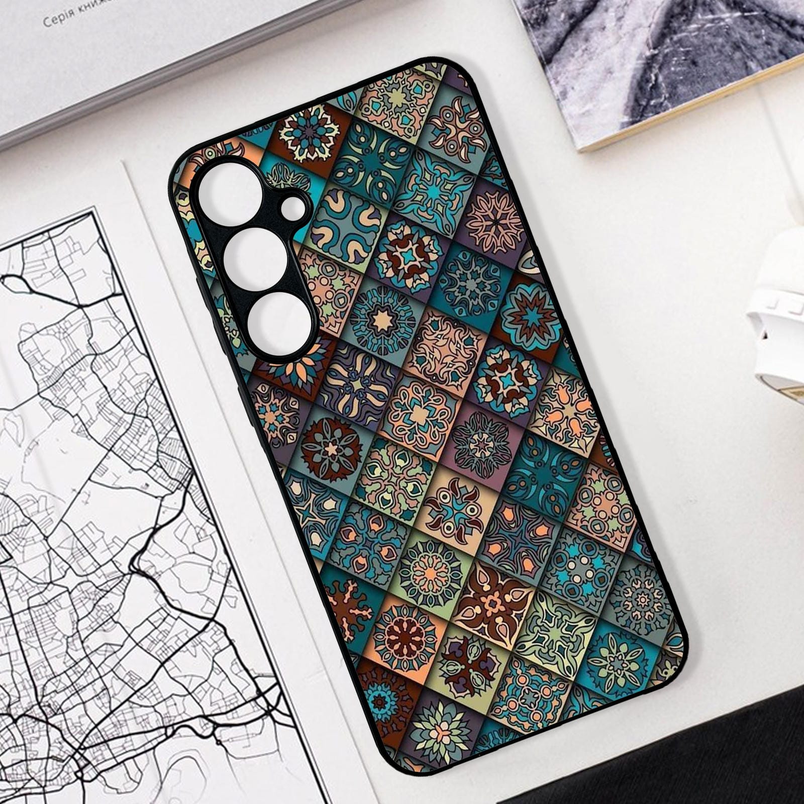 Samsung Galaxy A17 Design-149 Premium Glossy Phone Case