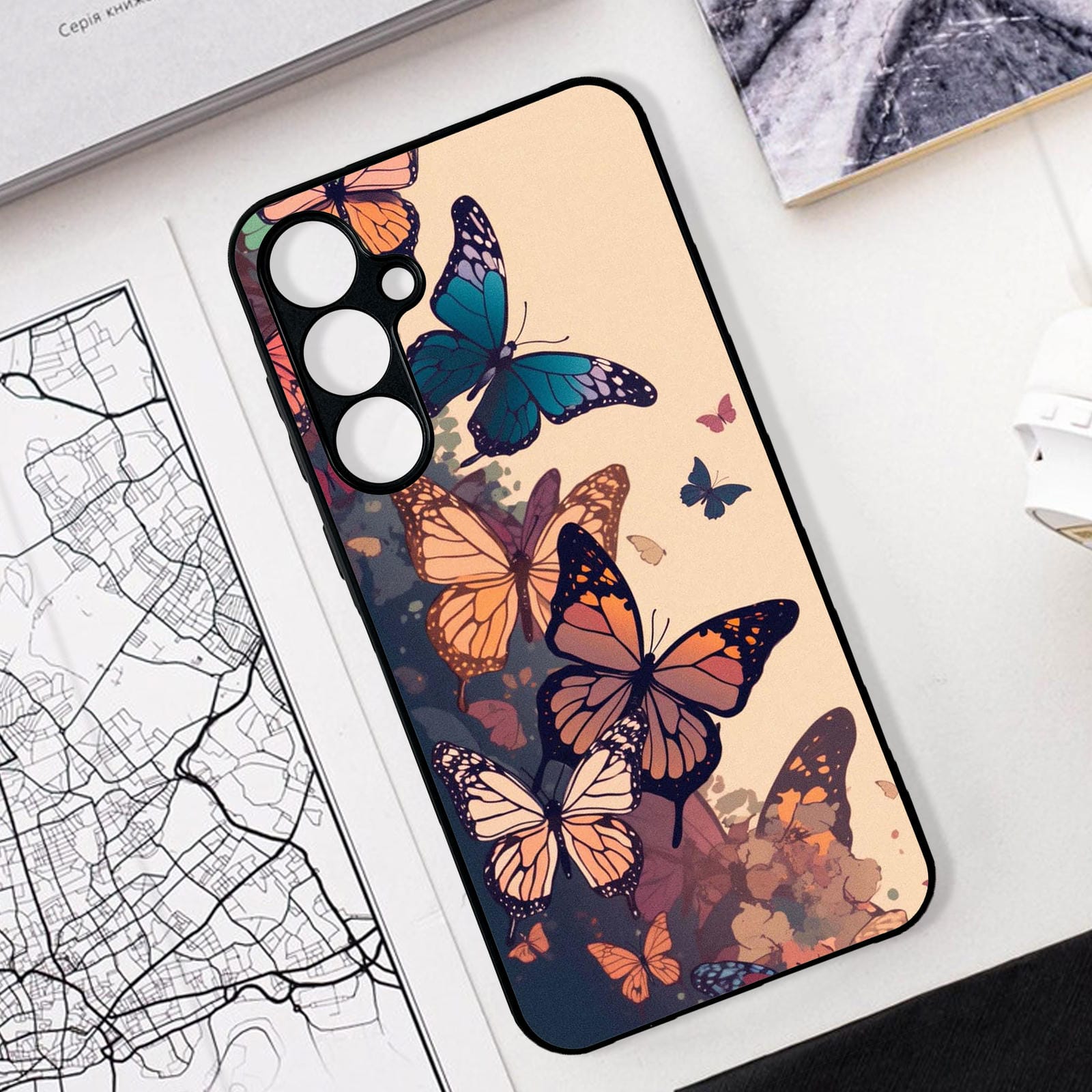 Samsung Galaxy A17 Design-168 Premium Glossy Phone Case