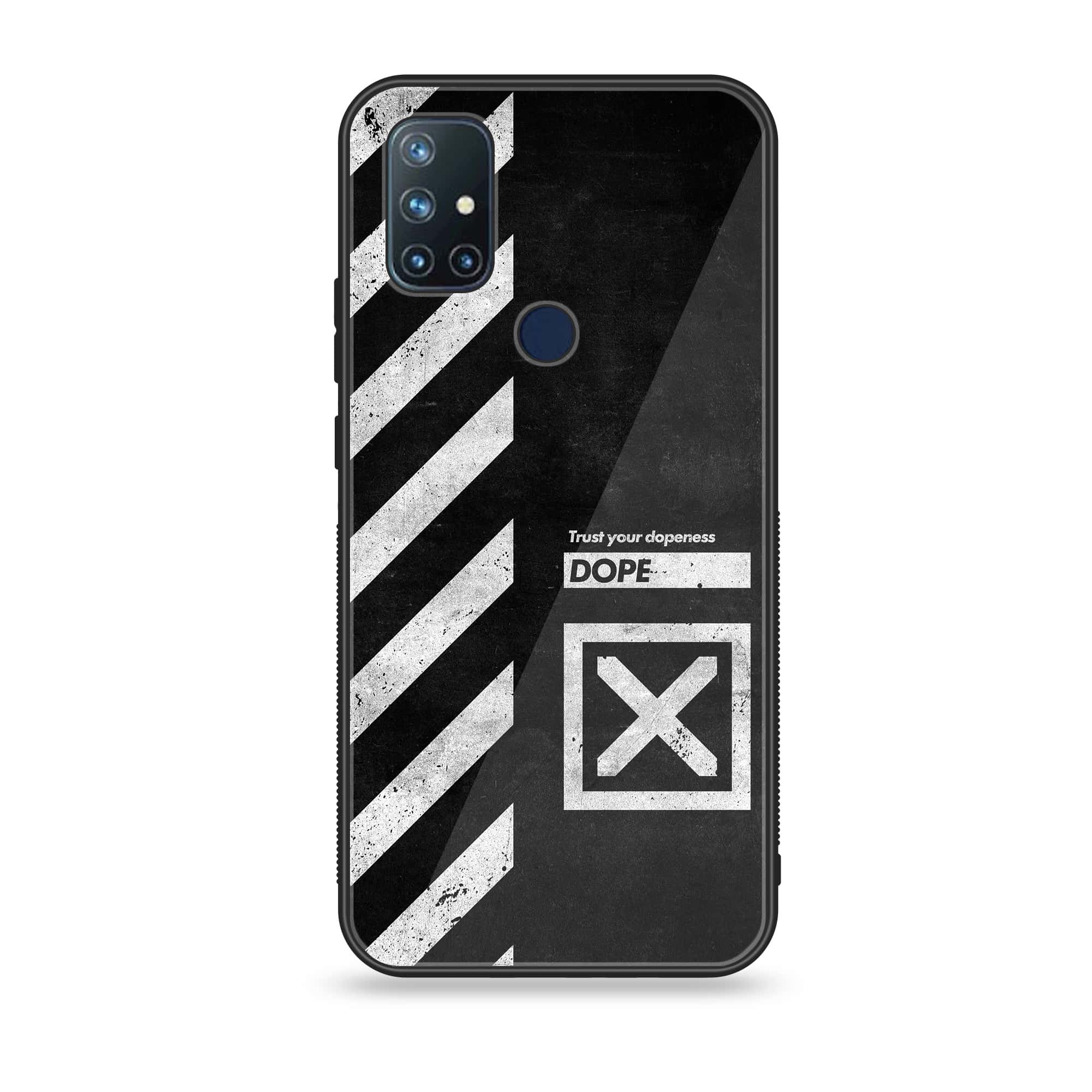 OnePlus Nord N10 - Trust Your Dopeness - Premium Printed Glass soft Bumper Shock Proof Case