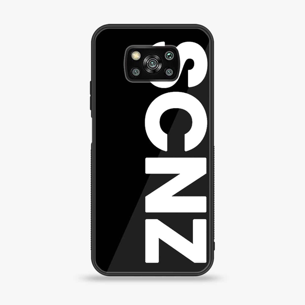 Xiaomi Poco X3 - SCNZ - Premium Printed Glass soft Bumper Shock Proof Case