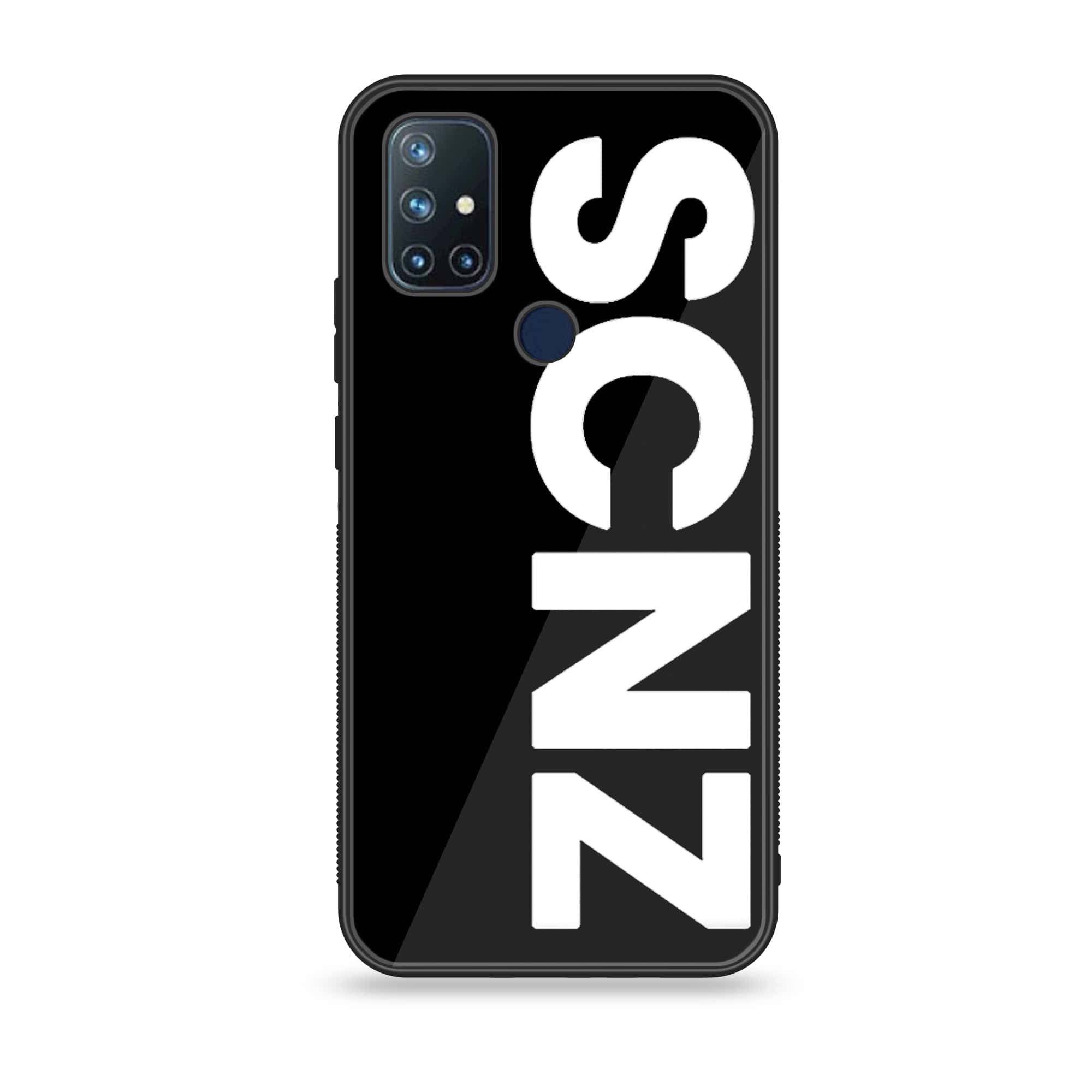 OnePlus Nord N10 - SCNZ - Premium Printed Glass soft Bumper Shock Proof Case