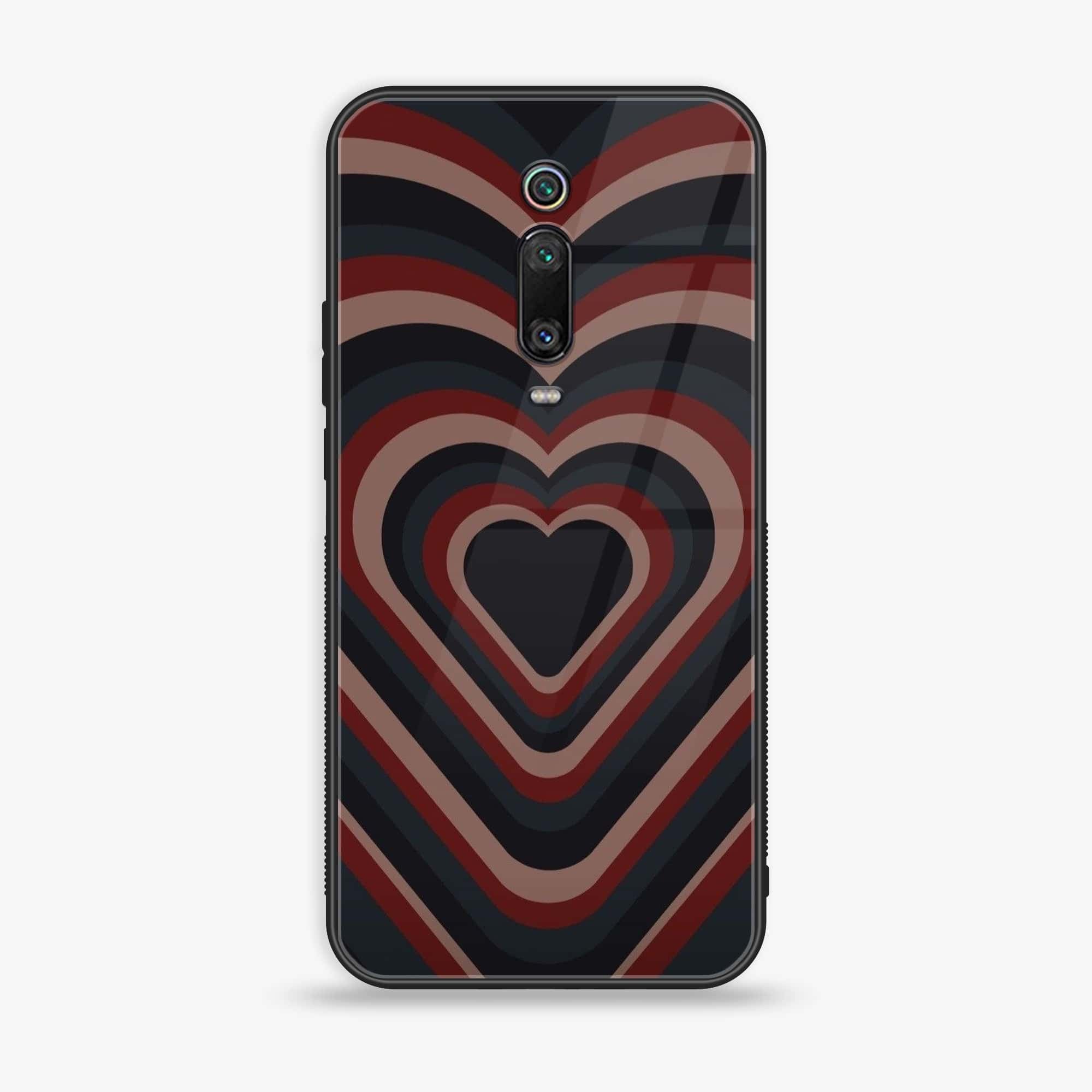 Xiaomi Mi 9T - Heart Beat Series 2.0 - Premium Printed Glass soft Bumper shock Proof Case