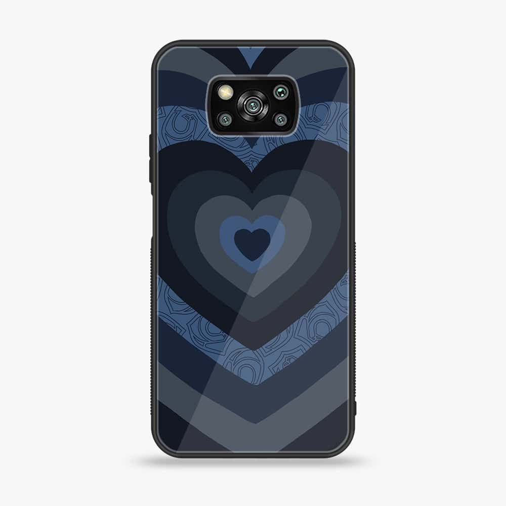 Xiaomi Poco X3 - Heart Beat Series 2.0 - Premium Printed Glass soft Bumper shock Proof Case