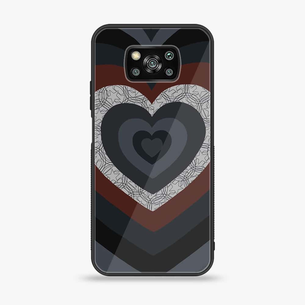 Xiaomi Poco X3 - Heart Beat Series 2.0 - Premium Printed Glass soft Bumper shock Proof Case