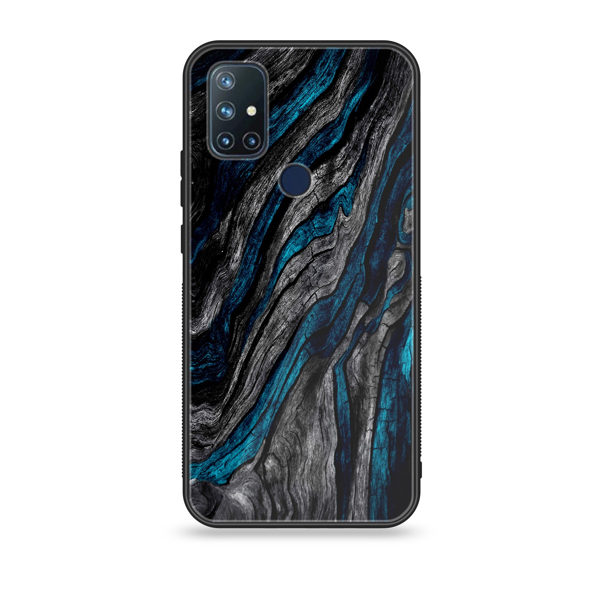 OnePlus Nord N10- Liquid Marble Designs - Premium Printed Glass soft Bumper shock Proof Case